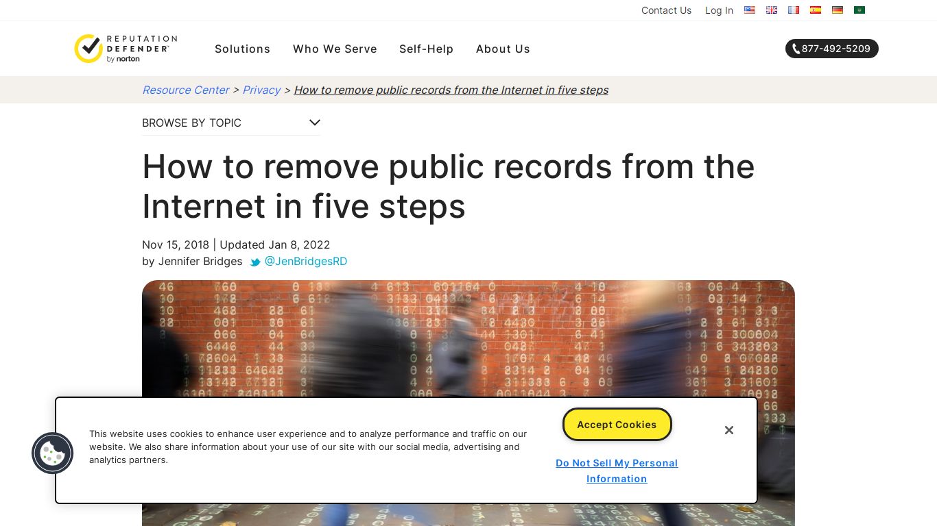 How to remove public records from the Internet in five steps